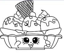 Shopkins Coloring Pages 241