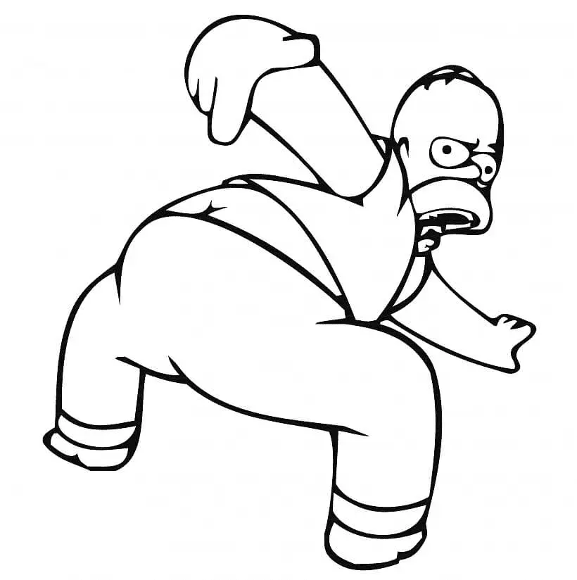Simpsons Ausmalbilder 22