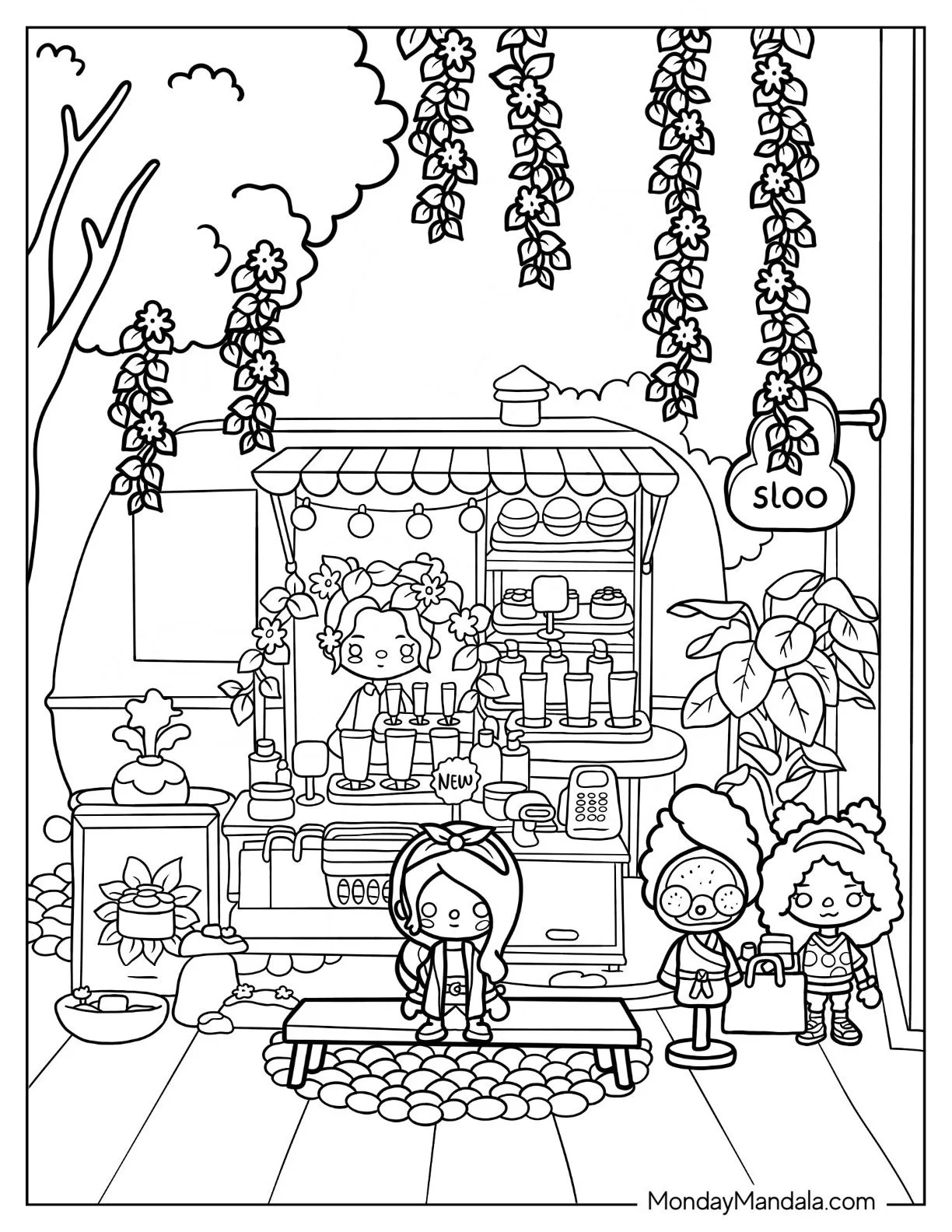 Desenhos de Cuidados Com A Pele Para Colorir 13
