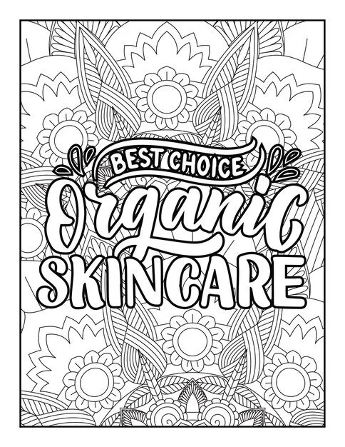 Desenhos de Cuidados Com A Pele Para Colorir 14