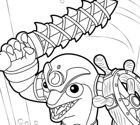 Skylanders Coloring Pages 130