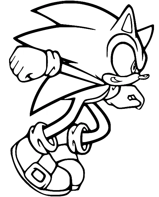 Sonic Coloring Pages 95