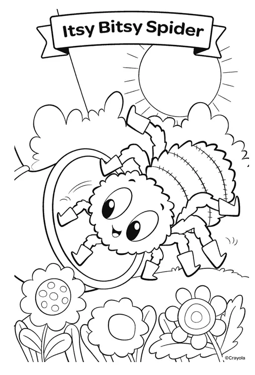 Spider Ausmalbilder 3