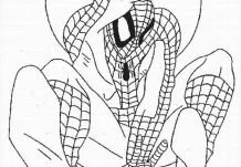 Spiderman Coloring Pages 180