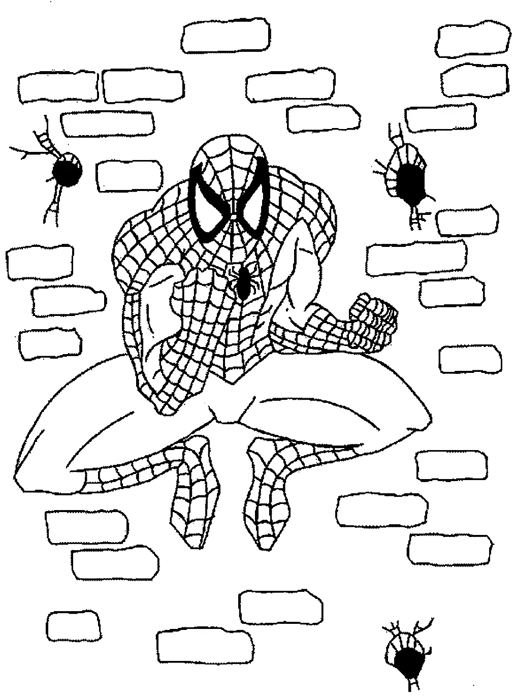 Spiderman Coloring Pages 55