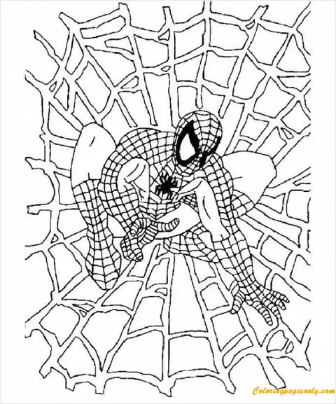 Spiderman Coloring Pages 85
