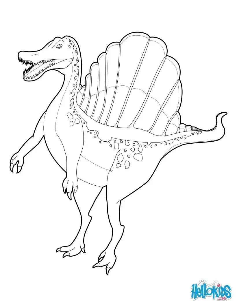 Spinosaurus Coloring Pages 40