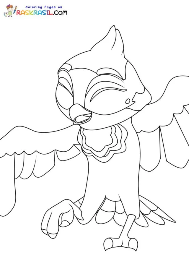 Spirit Rangers Coloring Pages 20