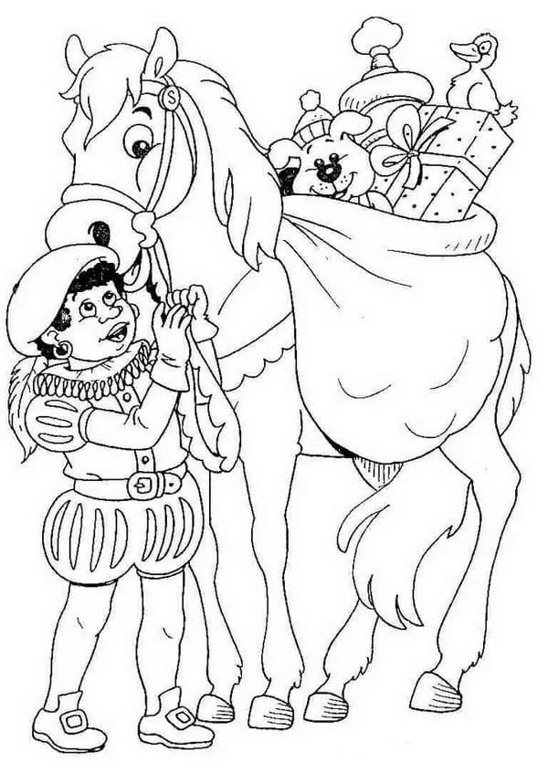 Desenhos de Sao Nicolau Para Colorir 80