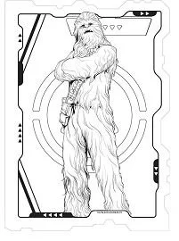 Desenhos de Personagens de Star Wars Para Colorir 150