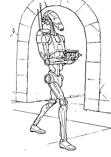 Desenhos de Personagens de Star Wars Para Colorir 20