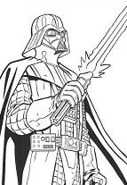 Desenhos de Personagens de Star Wars Para Colorir 227