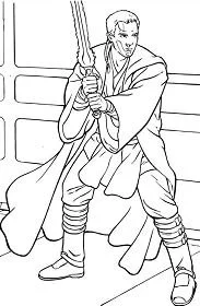 Desenhos de Personagens de Star Wars Para Colorir 275
