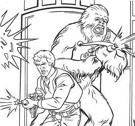 Desenhos de Personagens de Star Wars Para Colorir 292