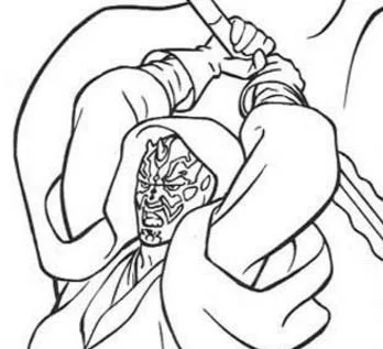 Desenhos de Personagens de Star Wars Para Colorir 297