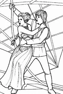 Desenhos de Personagens de Star Wars Para Colorir 54