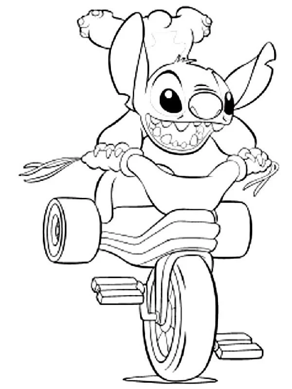 Stitch Ausmalbilder 19