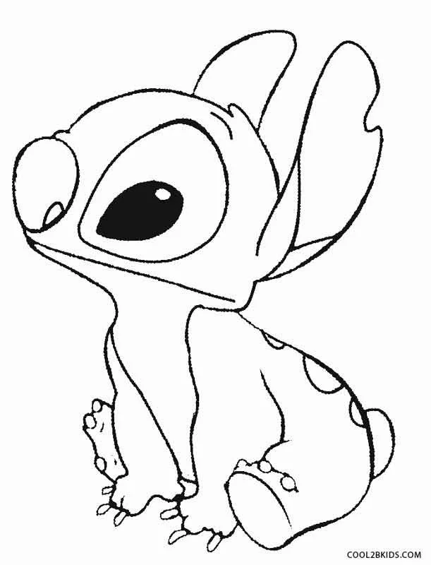 Stitch Ausmalbilder 3