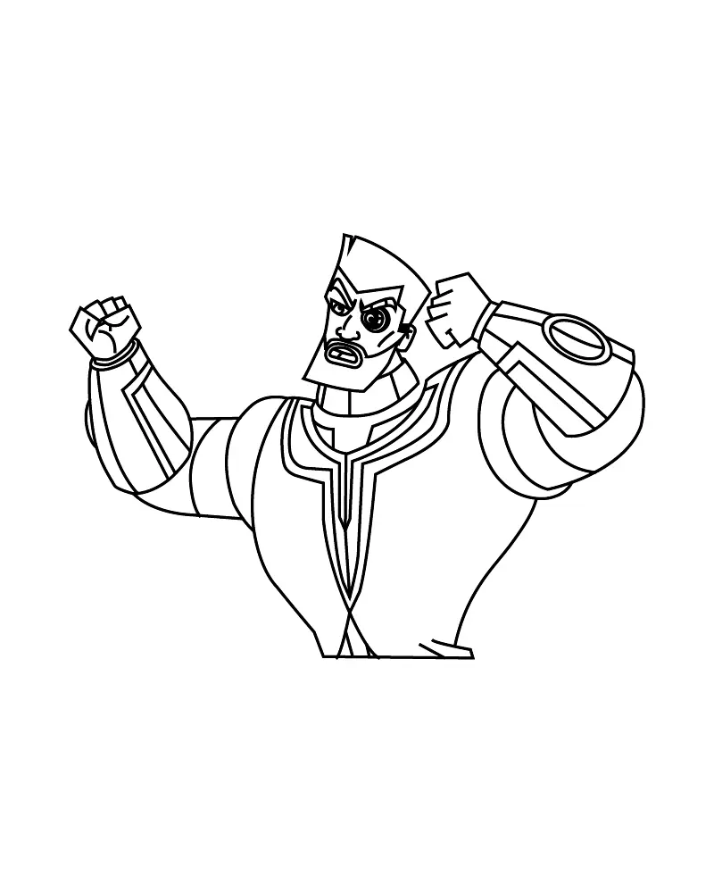 Super Sema Para Colorear 8