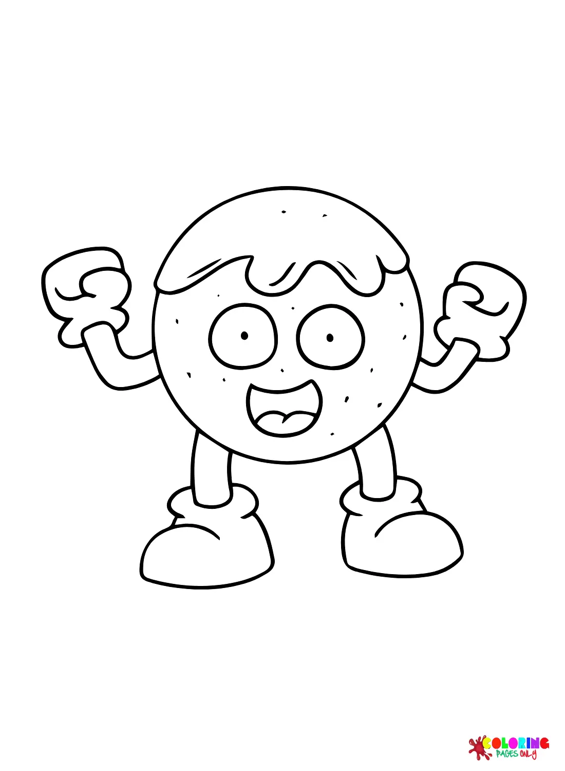 Desenhos de Takoyaki Para Colorir 22