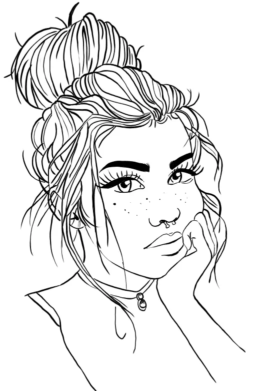 Teenage Coloring Pages 15