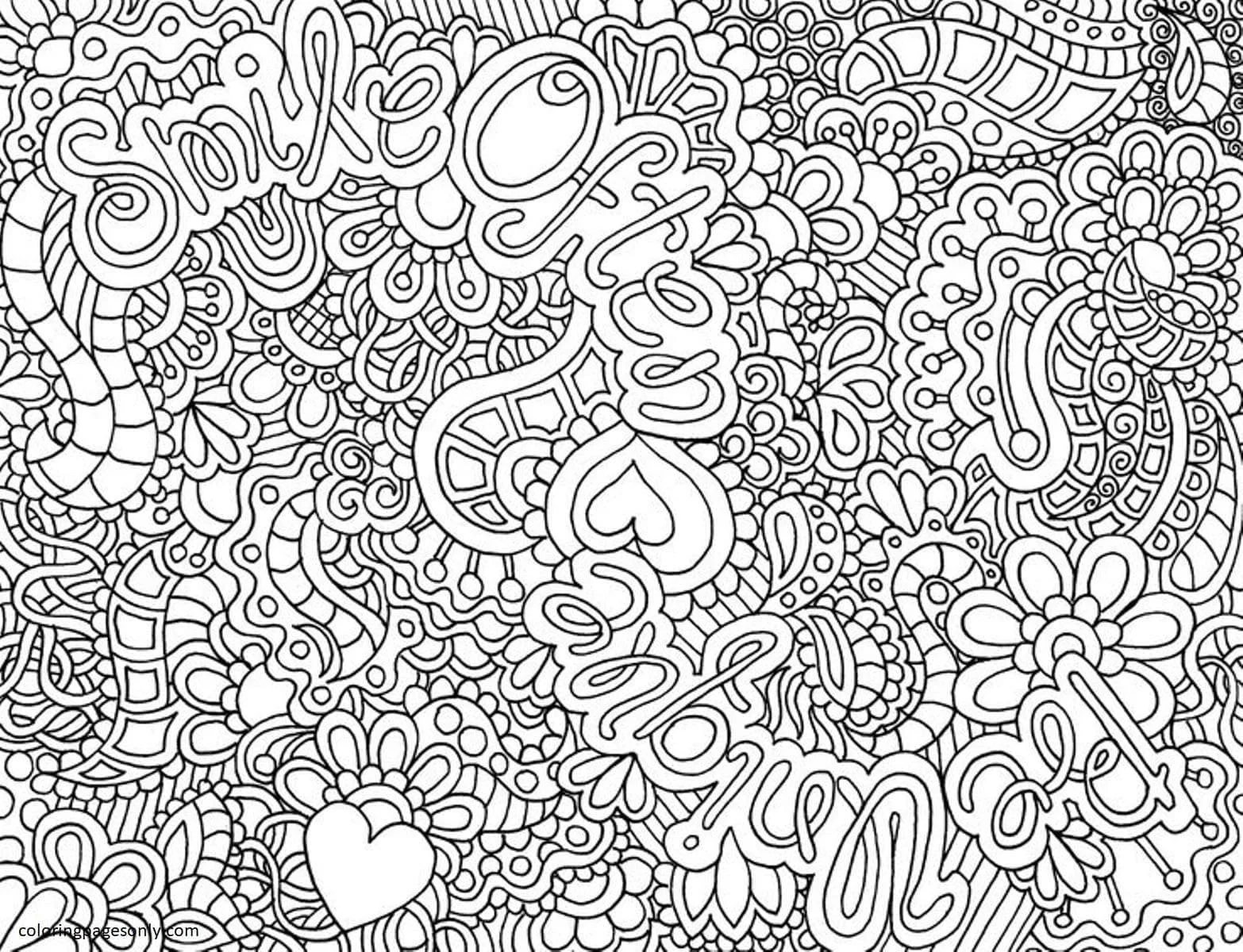 Teenage Coloring Pages 21