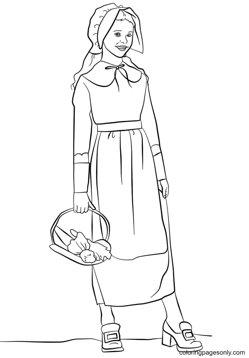 Desenhos de Thanksgiving Para Colorir 74