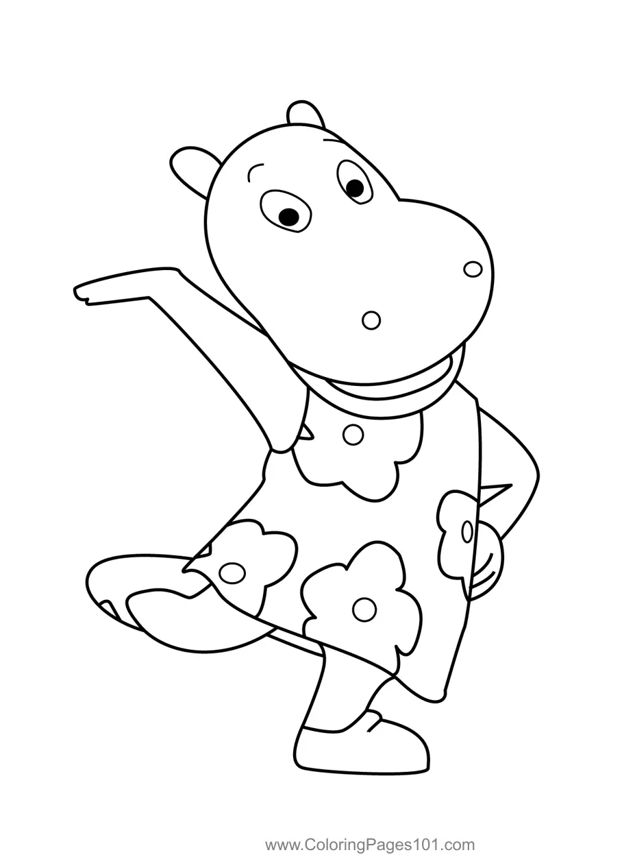 The Backyardigans Coloring Pages 11