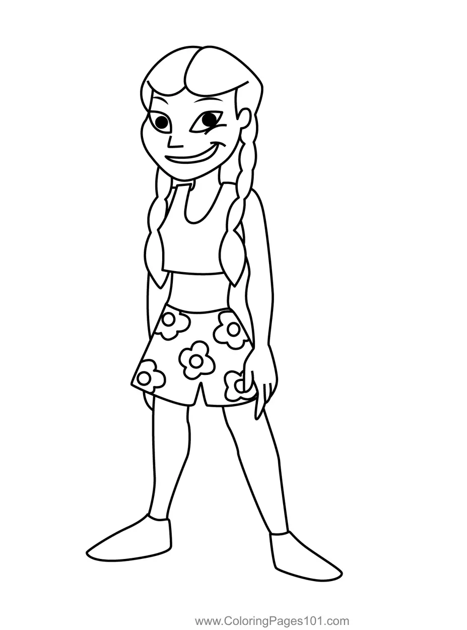 The Beach Crew Coloring Pages