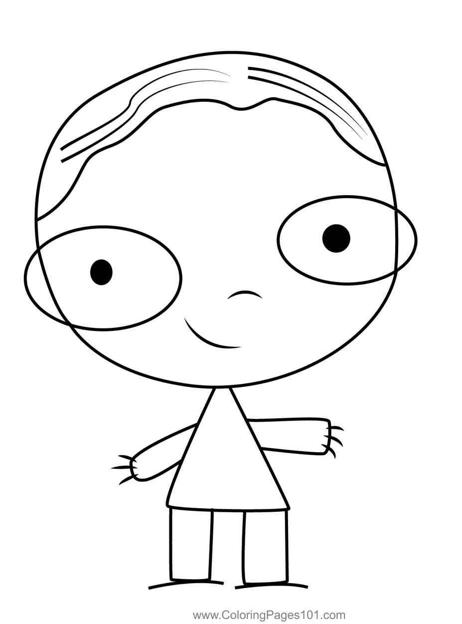 The Day Henry Met Coloring Pages