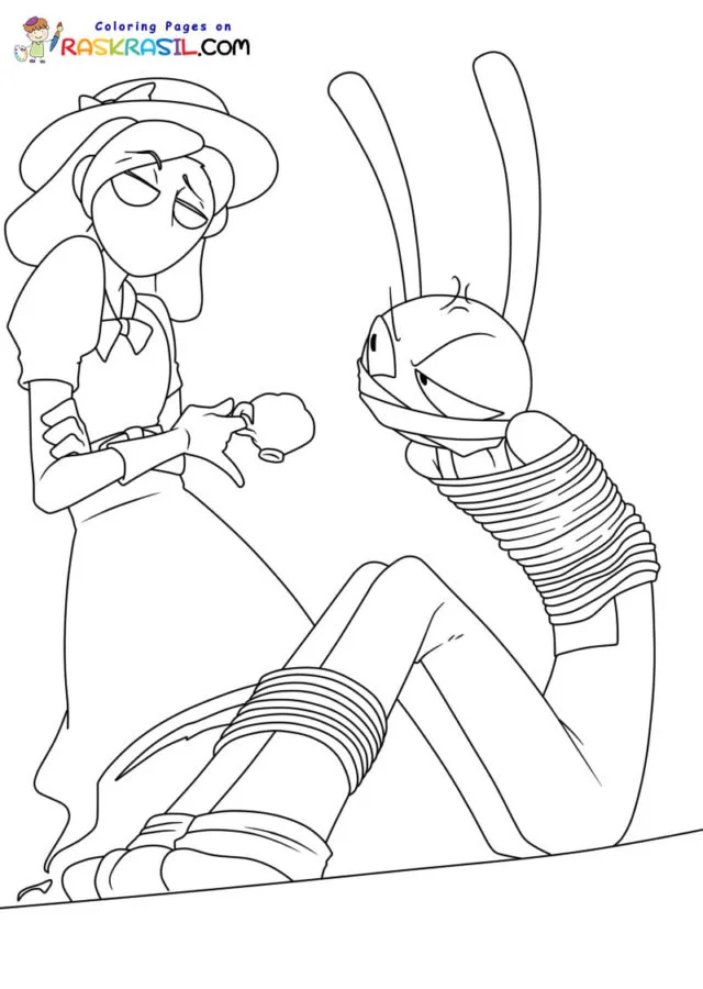 The Mystery Of Mildenhall Manor Coloring Pages 3