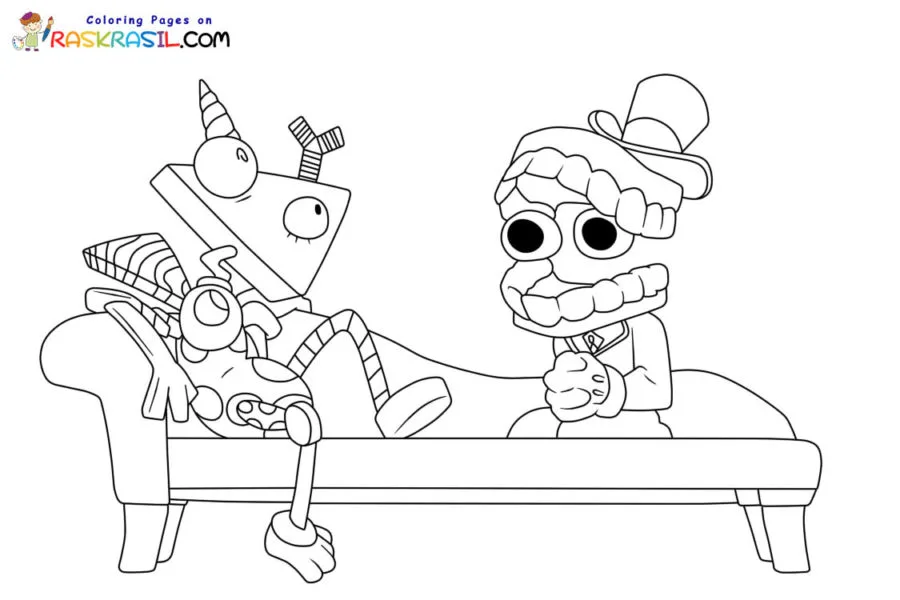 The Mystery Of Mildenhall Manor Coloring Pages 6