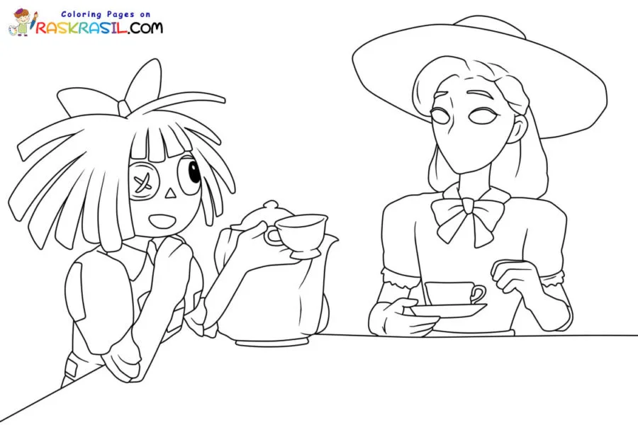 The Mystery Of Mildenhall Manor Coloring Pages 7