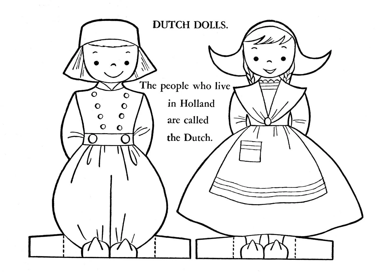 Die Niederlande Ausmalbilder 22