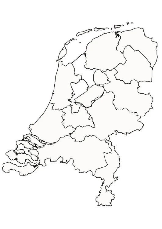 Die Niederlande Ausmalbilder 4
