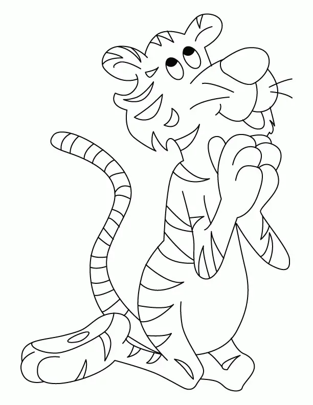 Tiger Ausmalbilder 171