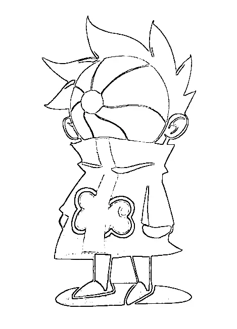Desenhos de Tobi Para Colorir 57