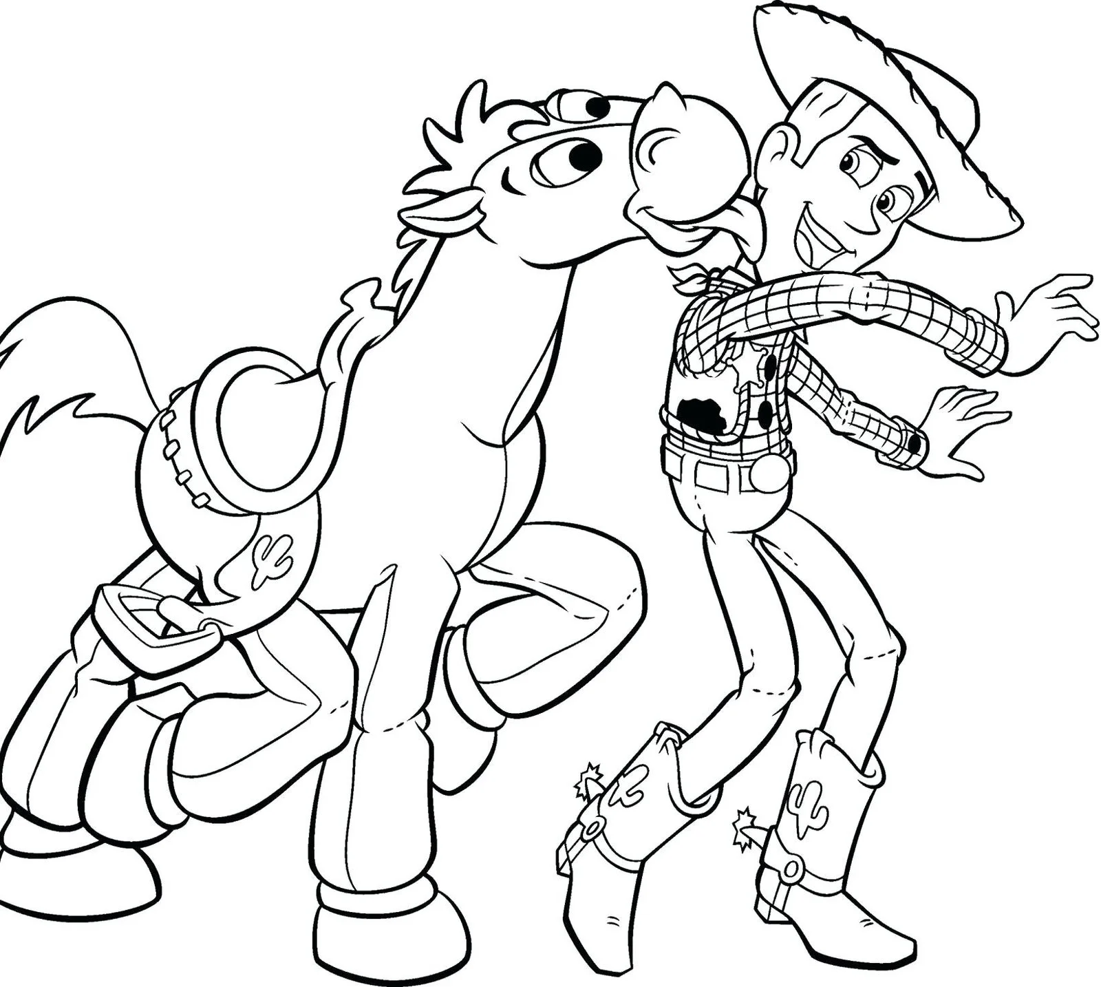 Toy Story 4 Para Colorear