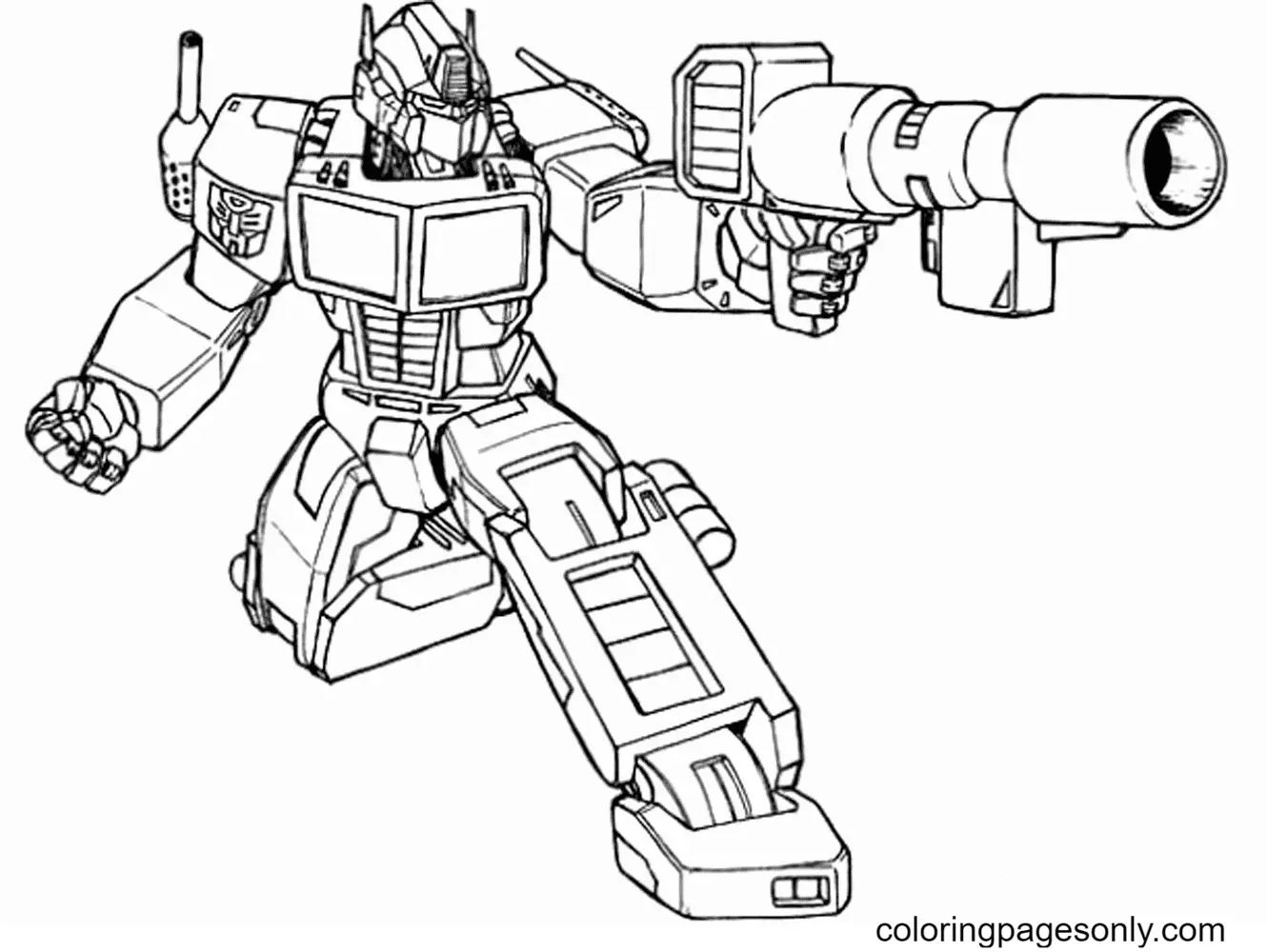 Transformers Ausmalbilder 6
