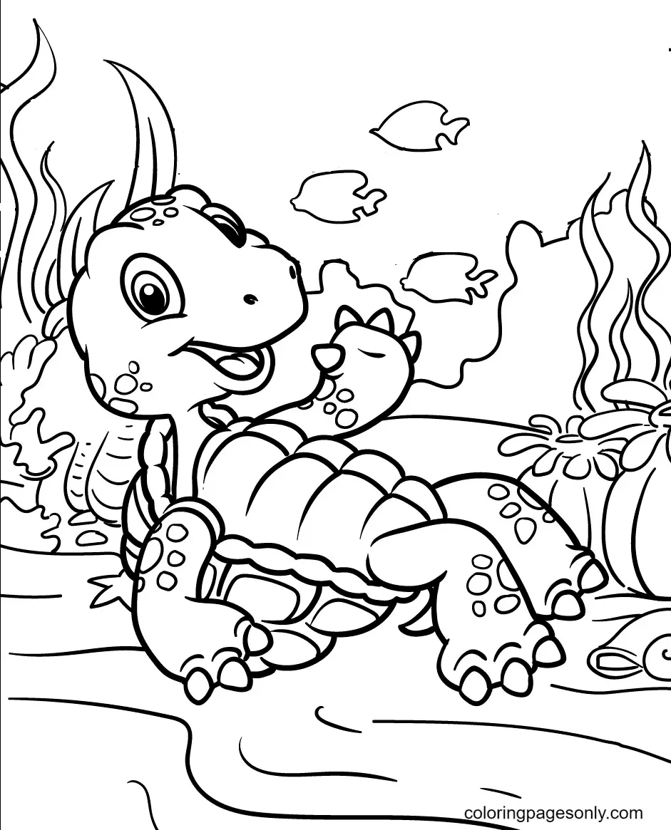 Schildkröte Ausmalbilder 41