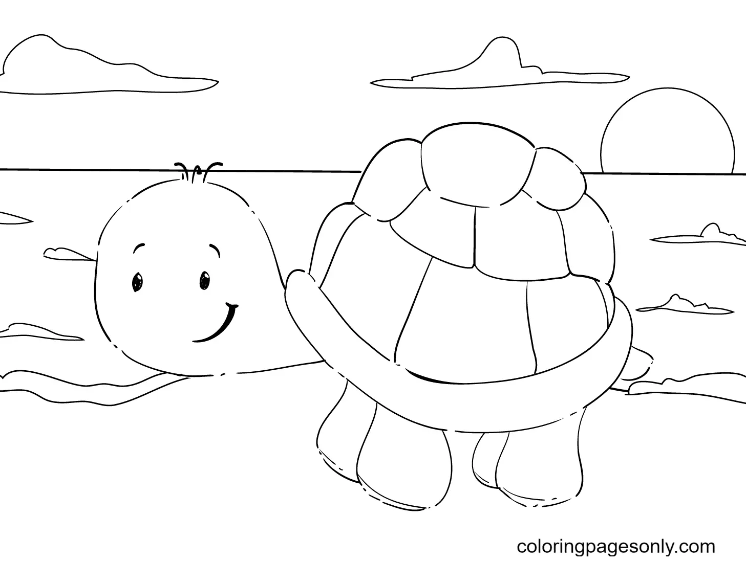 Schildkröte Ausmalbilder 58