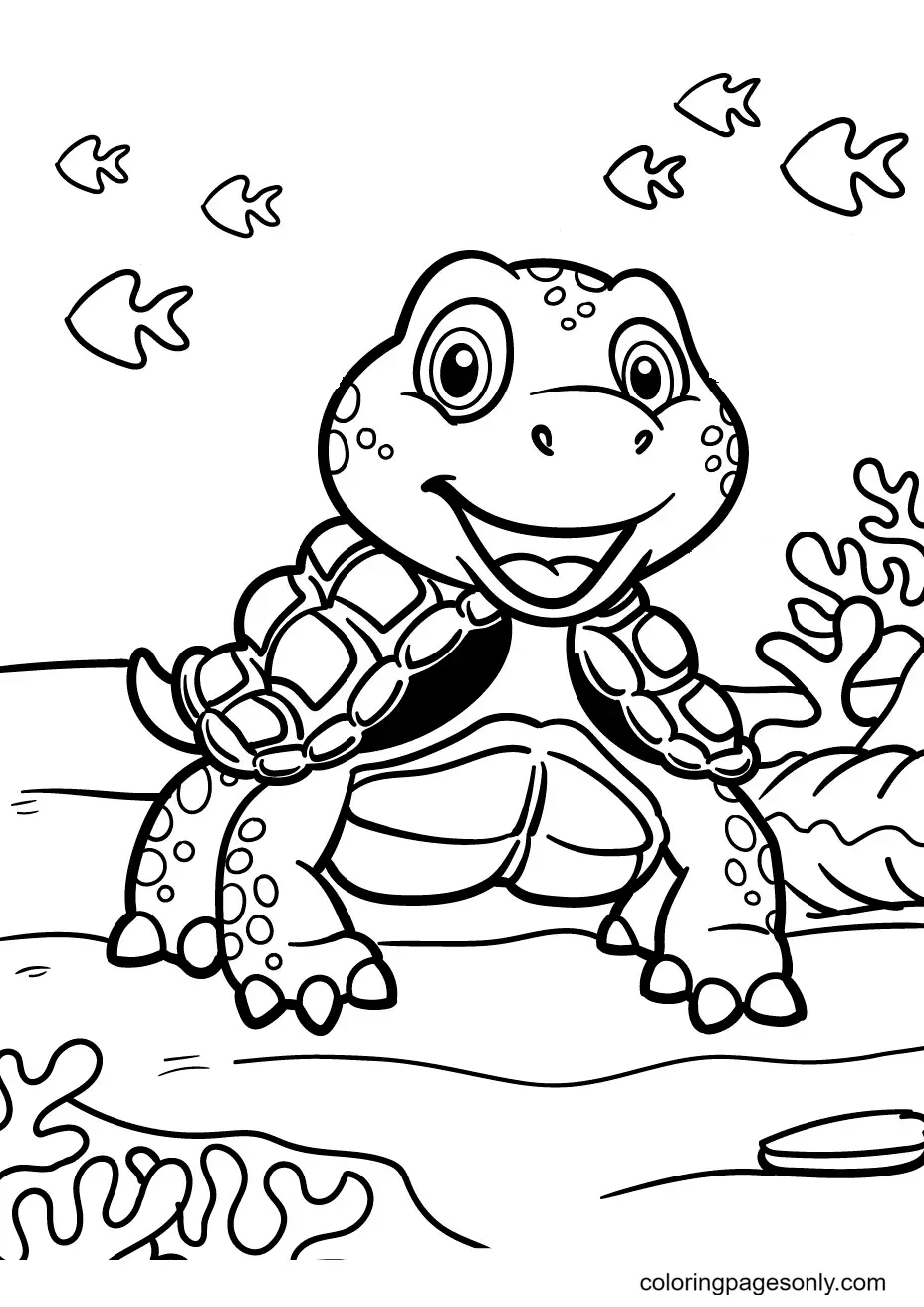 Schildkröte Ausmalbilder 59