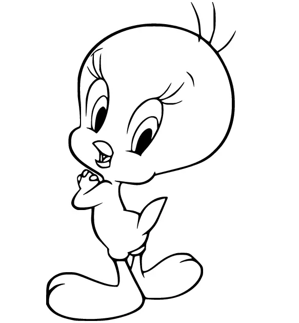 Tweety Para Colorear 11