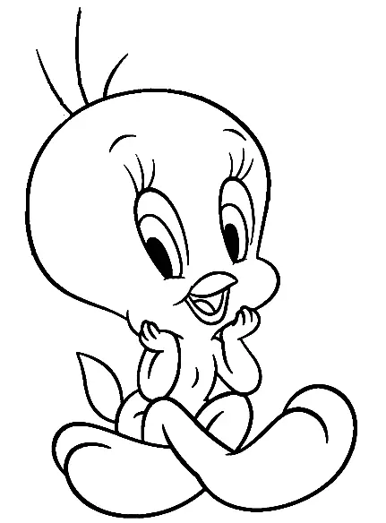 Tweety Para Colorear 12