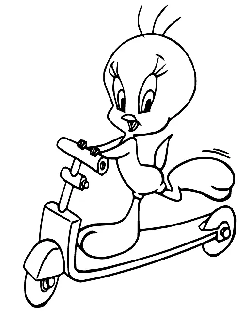 Tweety Para Colorear 29