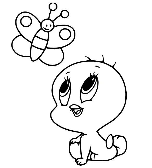Tweety Para Colorear 33