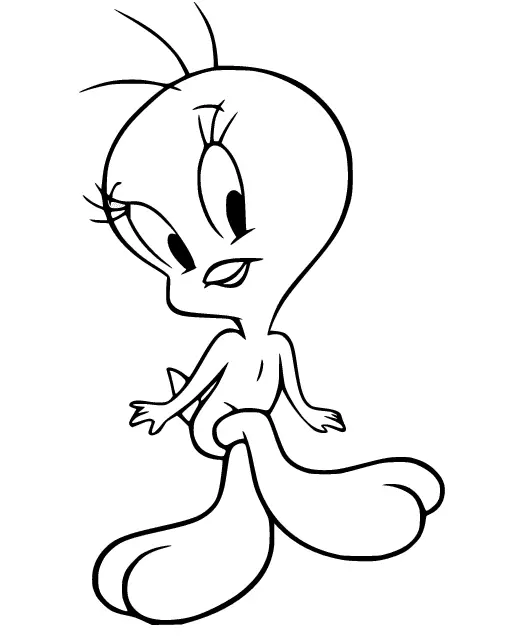 Tweety Para Colorear 48