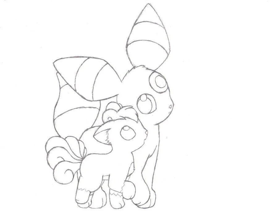 Umbreon Coloring Pages 34