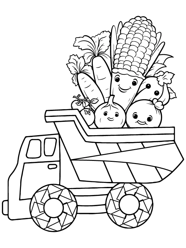 Vegan Coloring Pages 14