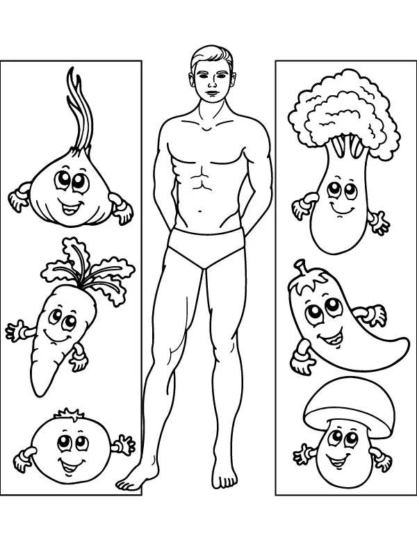 Vegan Coloring Pages 2